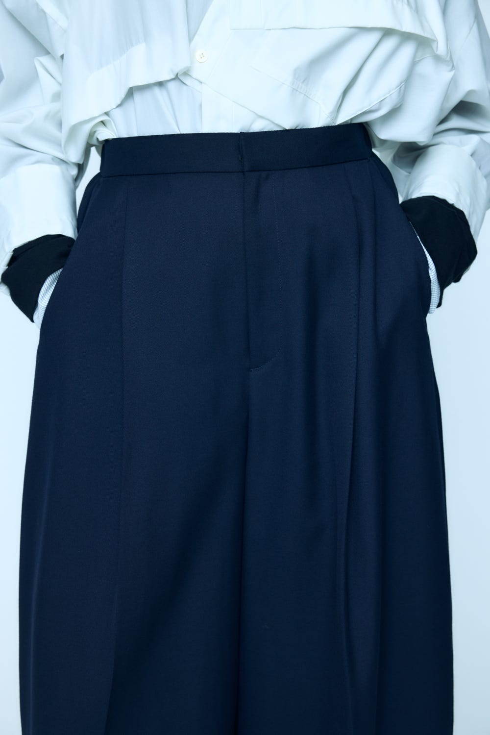 SEMI EASY CP FIG PANTS D/NVY 38