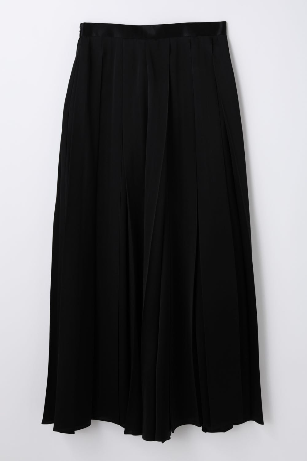 BOX-PLEATS SKIRT BLK 36