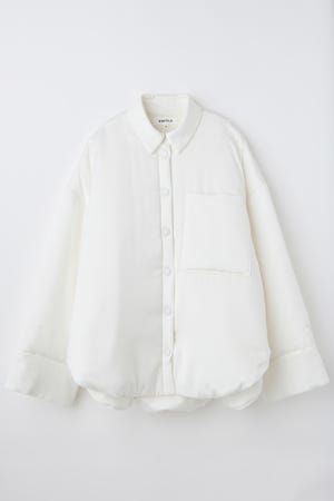 PADDING BIG SHIRT JACKET