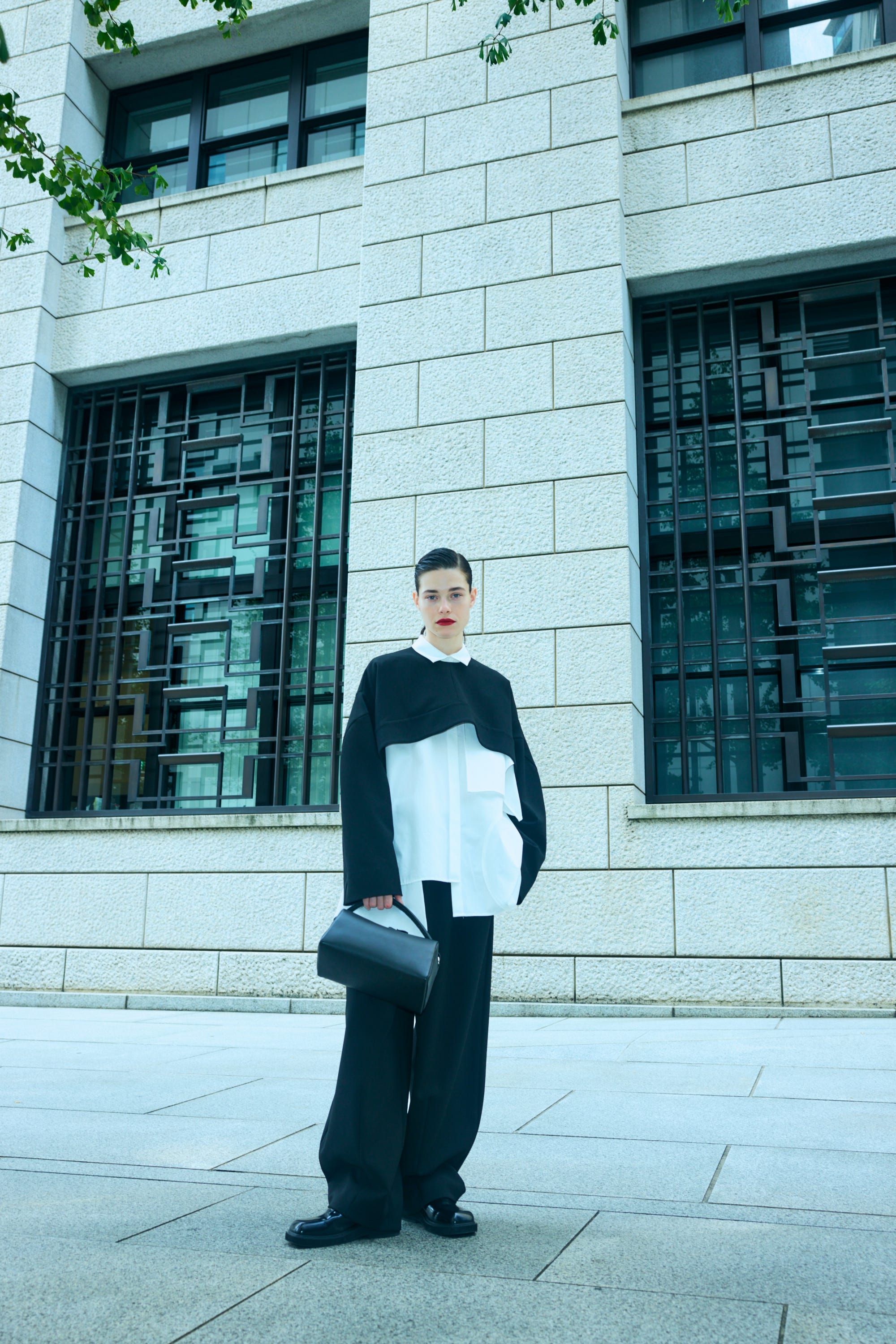 CROPPED PULLOVER BLK 38