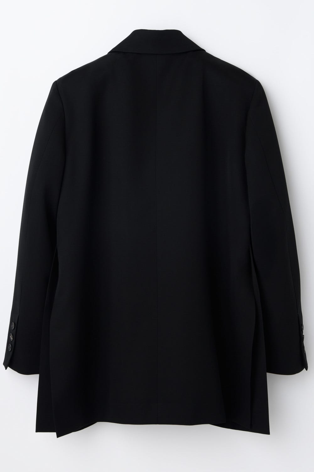 WIDE-SHOULDER DOUBLE JACKET BLK 38