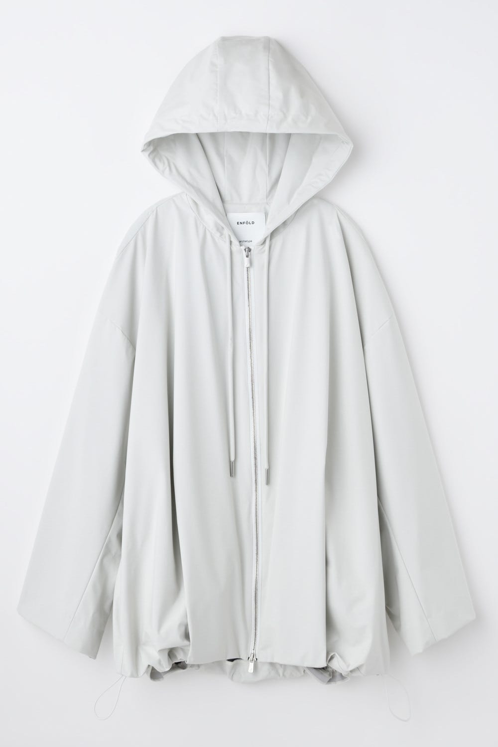 HOODED BLOUSON WHT 36