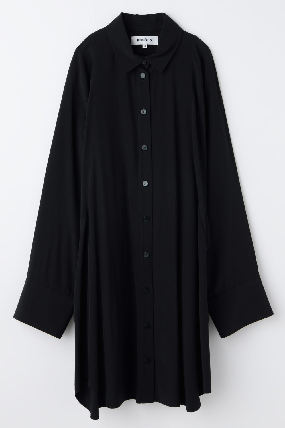 SHAPE LONG-SHIRT BLK 38
