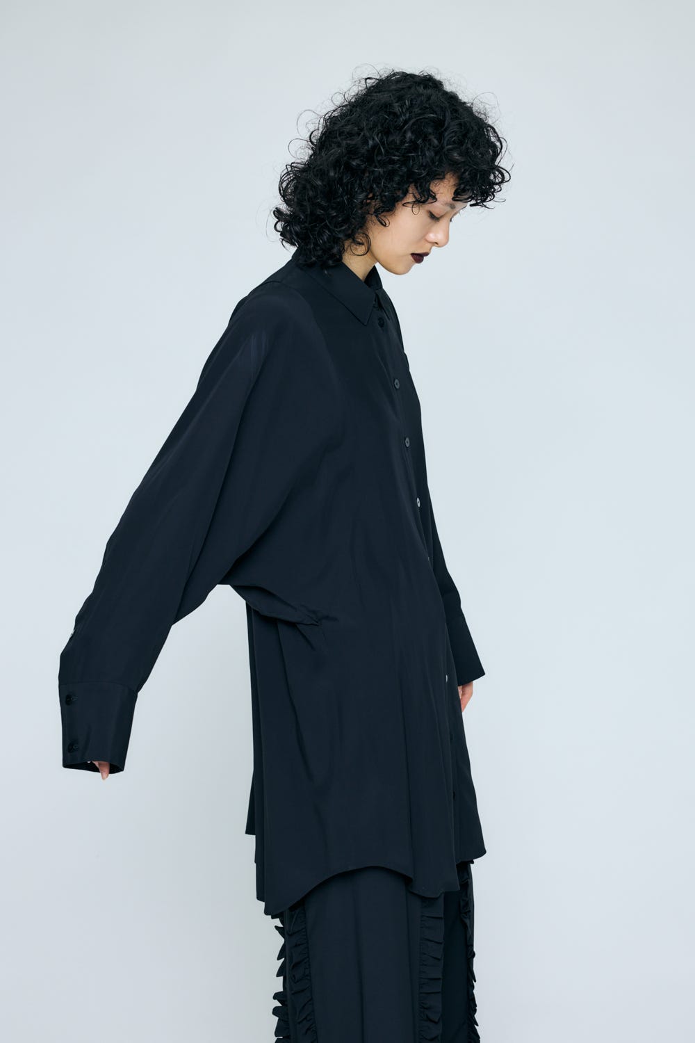 SHAPE LONG-SHIRT BLK 38