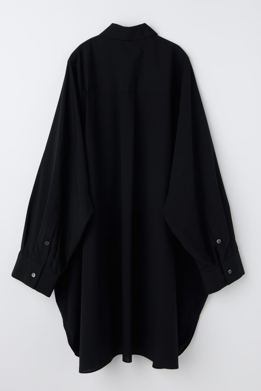 SUPER-WIDE BOX SHIRT BLK 38