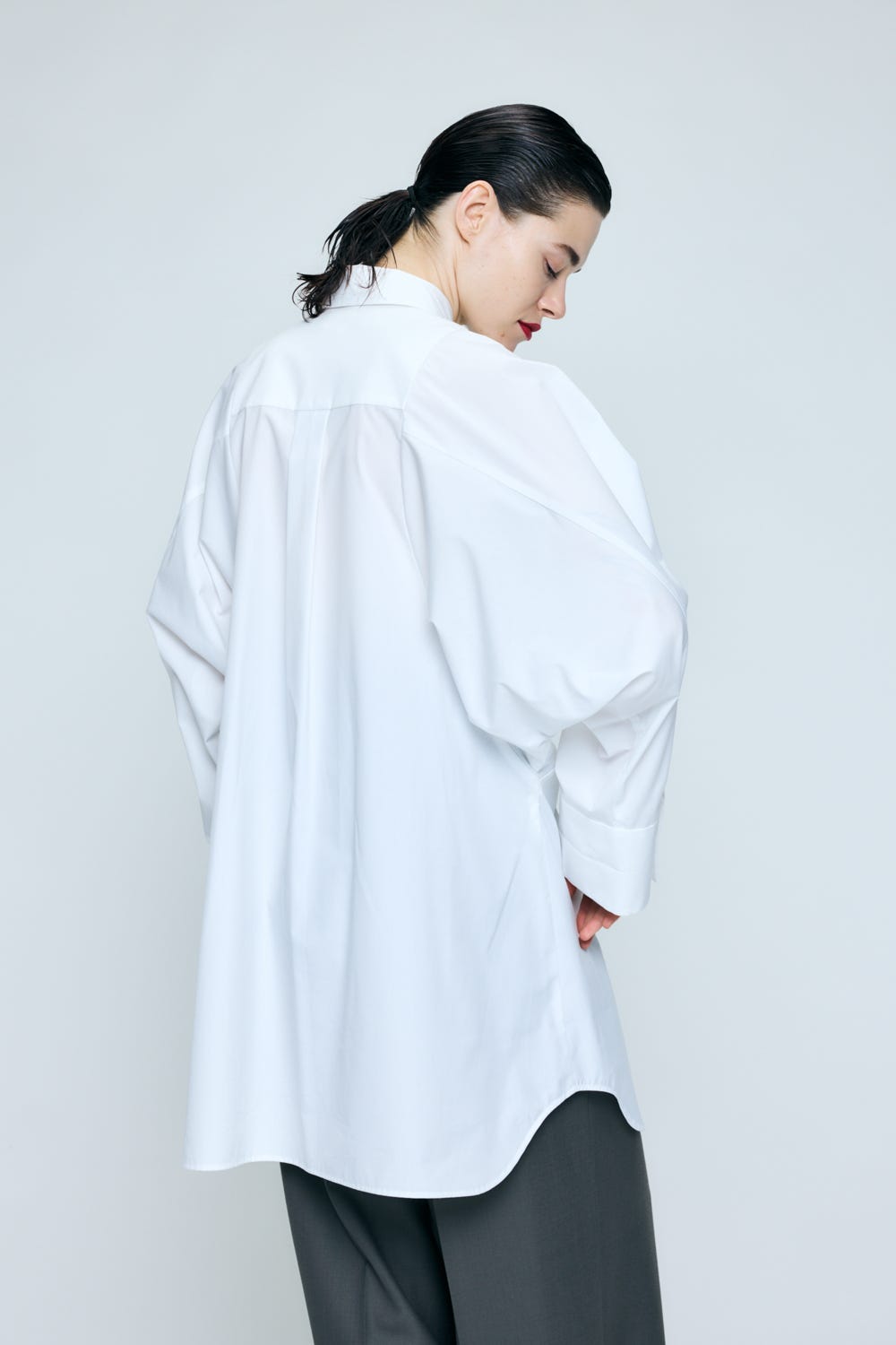 SHAPE LONG-SHIRT WHT 38