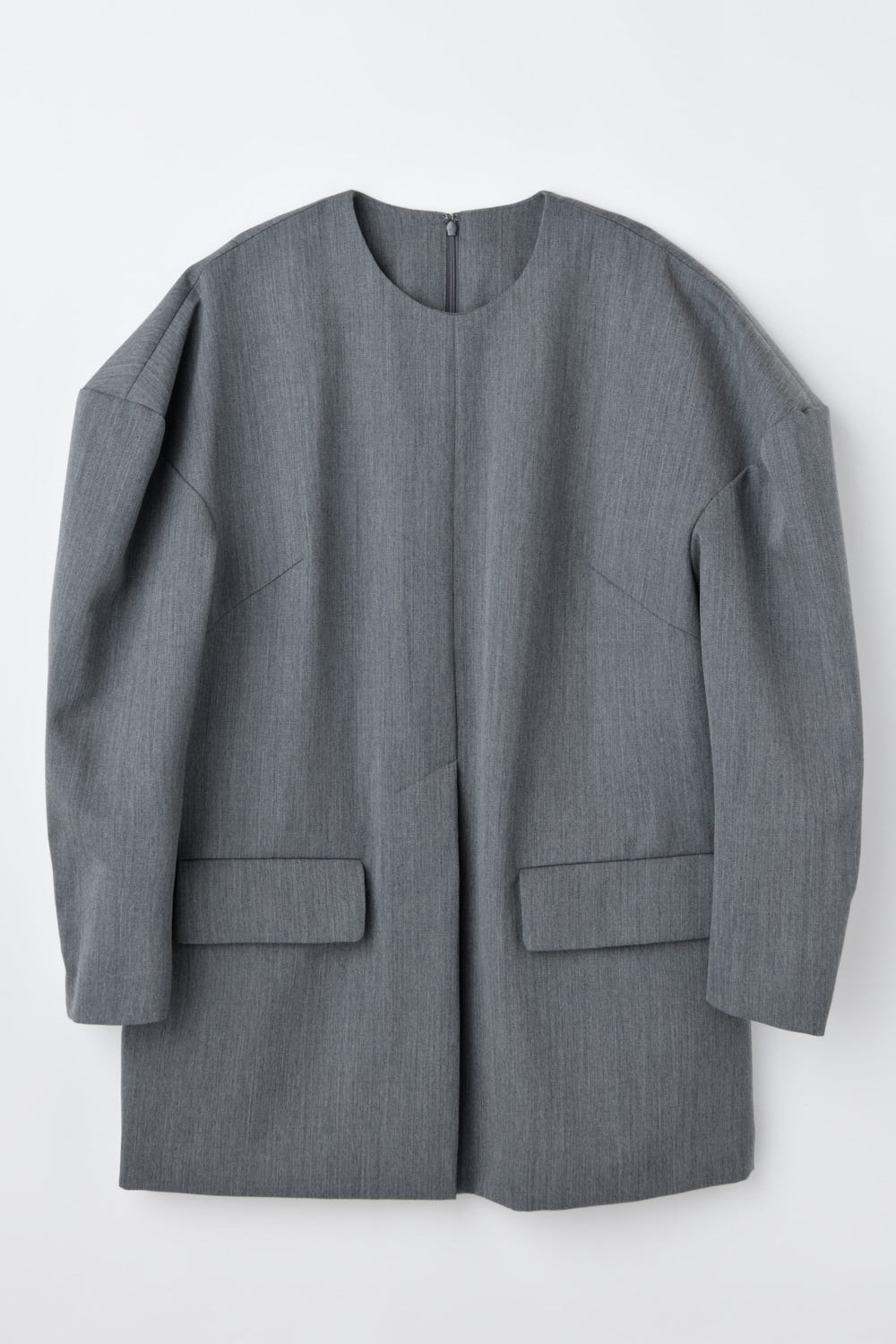 OVER-SHOULDER　PULLOVER T.GRY 38