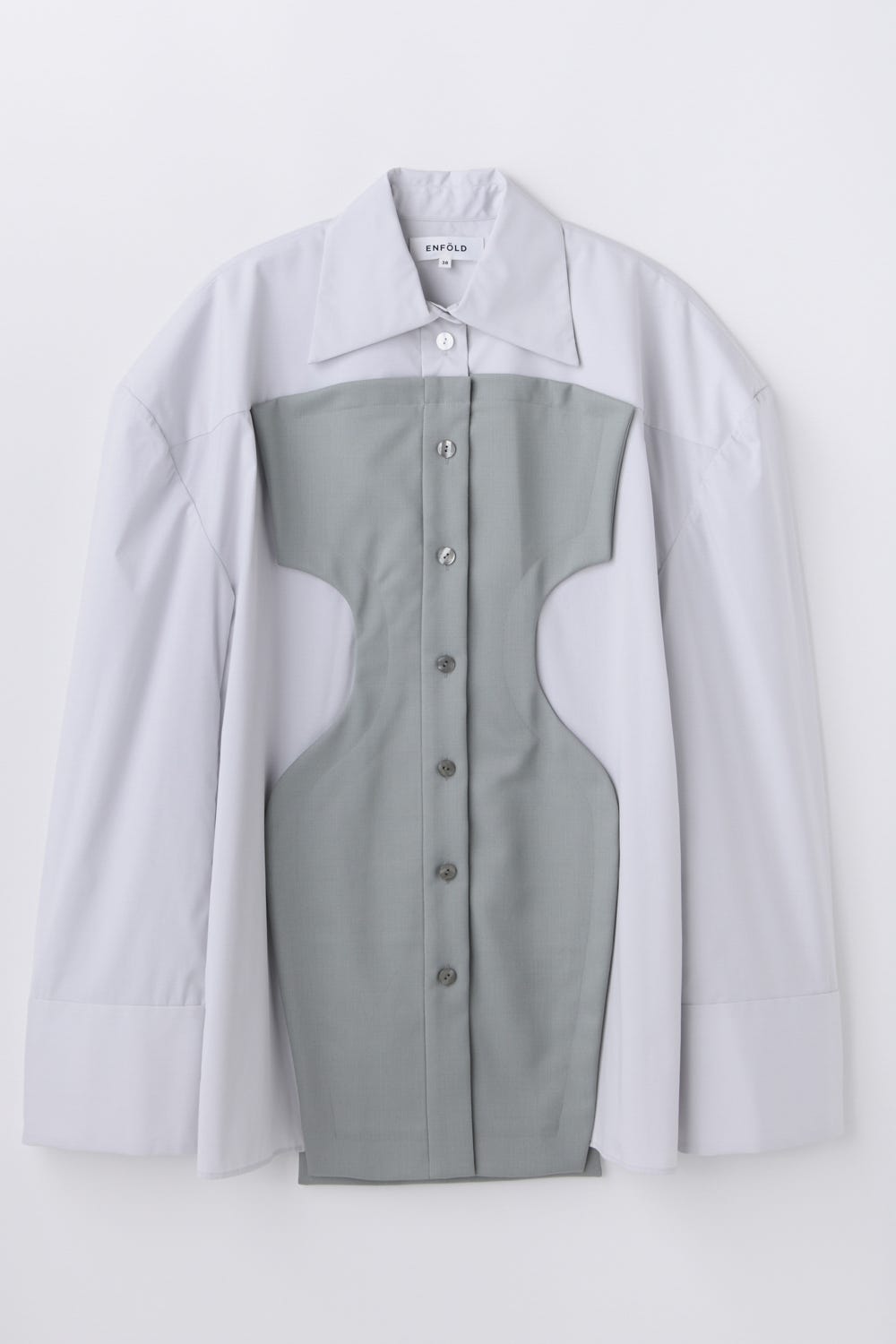 SILHOUETTE BIG SHIRT L/GRY 38