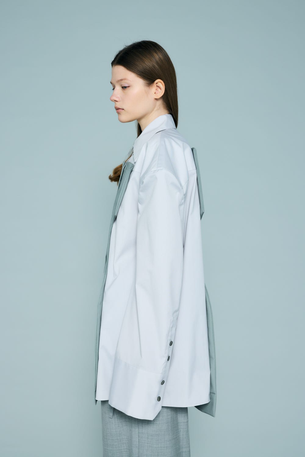 SILHOUETTE BIG SHIRT L/GRY 38