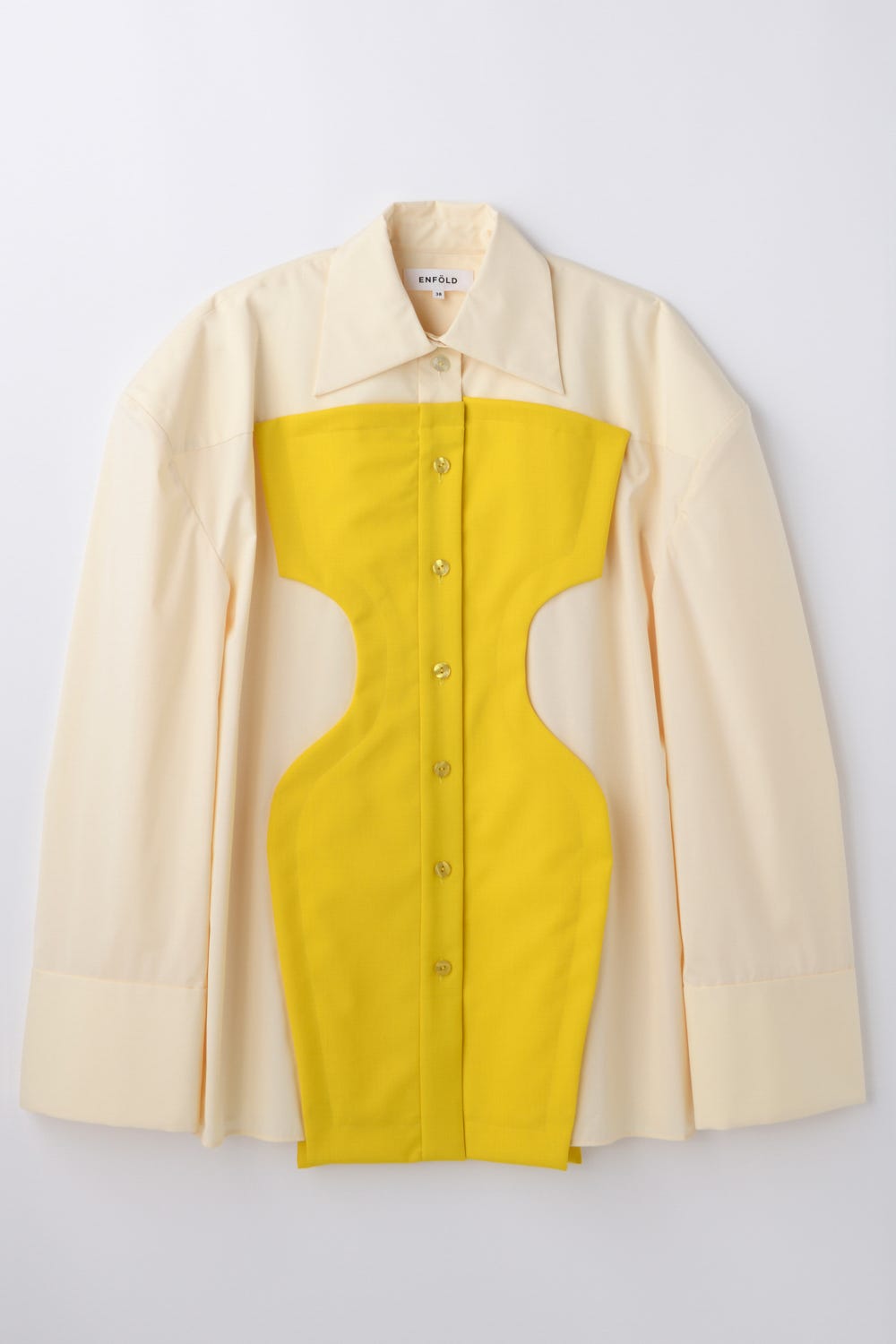 SILHOUETTE BIG SHIRT L/YEL 38