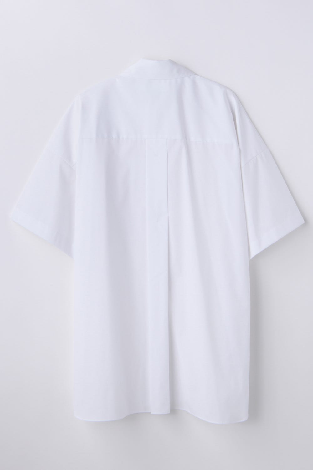 HALF-SLEEVES BOX SHIRT WHT 38