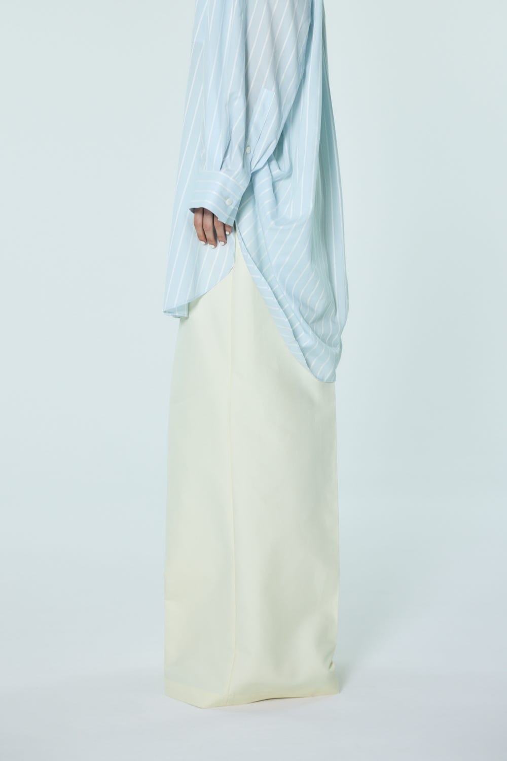 WIDE-TROUSERS ECRU 36