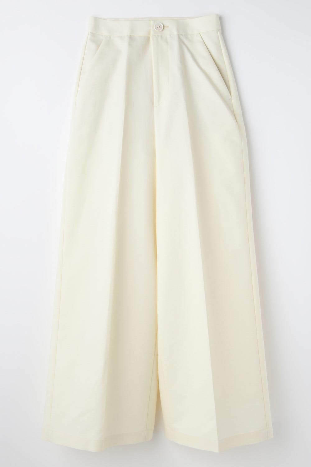 WIDE-TROUSERS ECRU 36