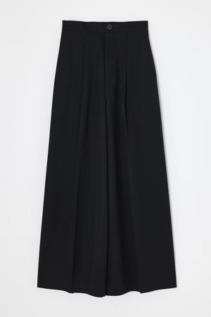 WIDE CENTER-PRESS TROUSERS