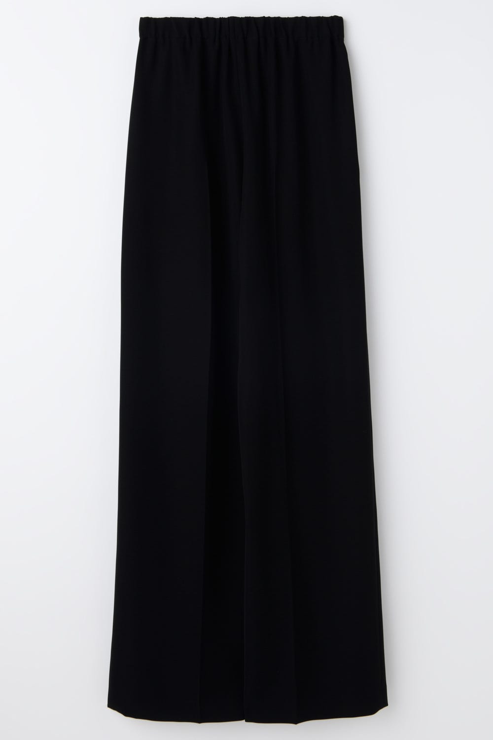 CENTER-PRESS STRAIGHT-PANTS BLK 38