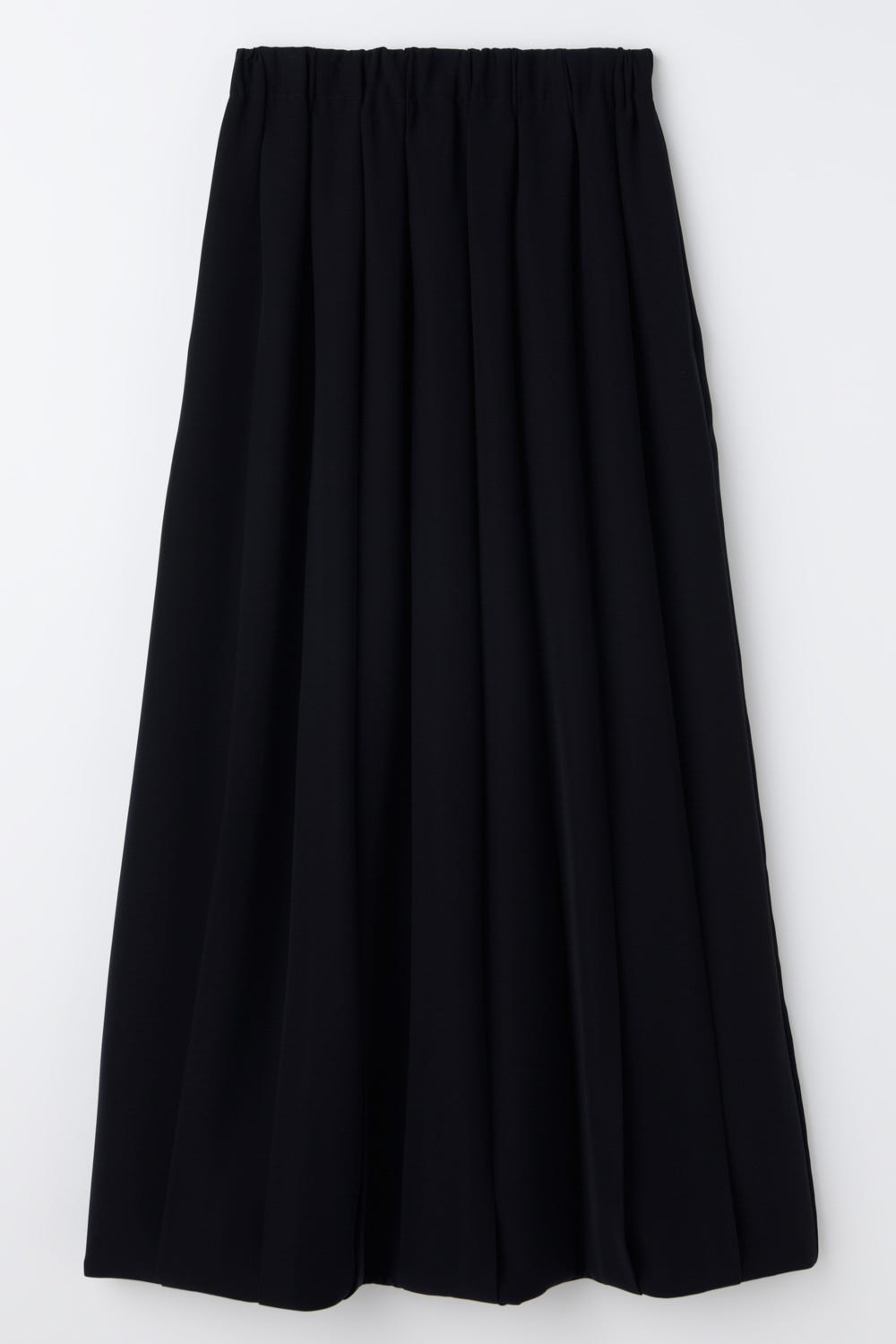 COCOON PLEATS-SKIRT D/NVY 36