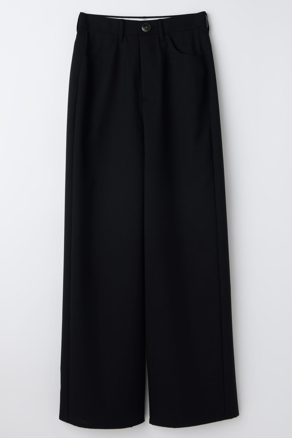 WIDE TROUSERS BLK 38