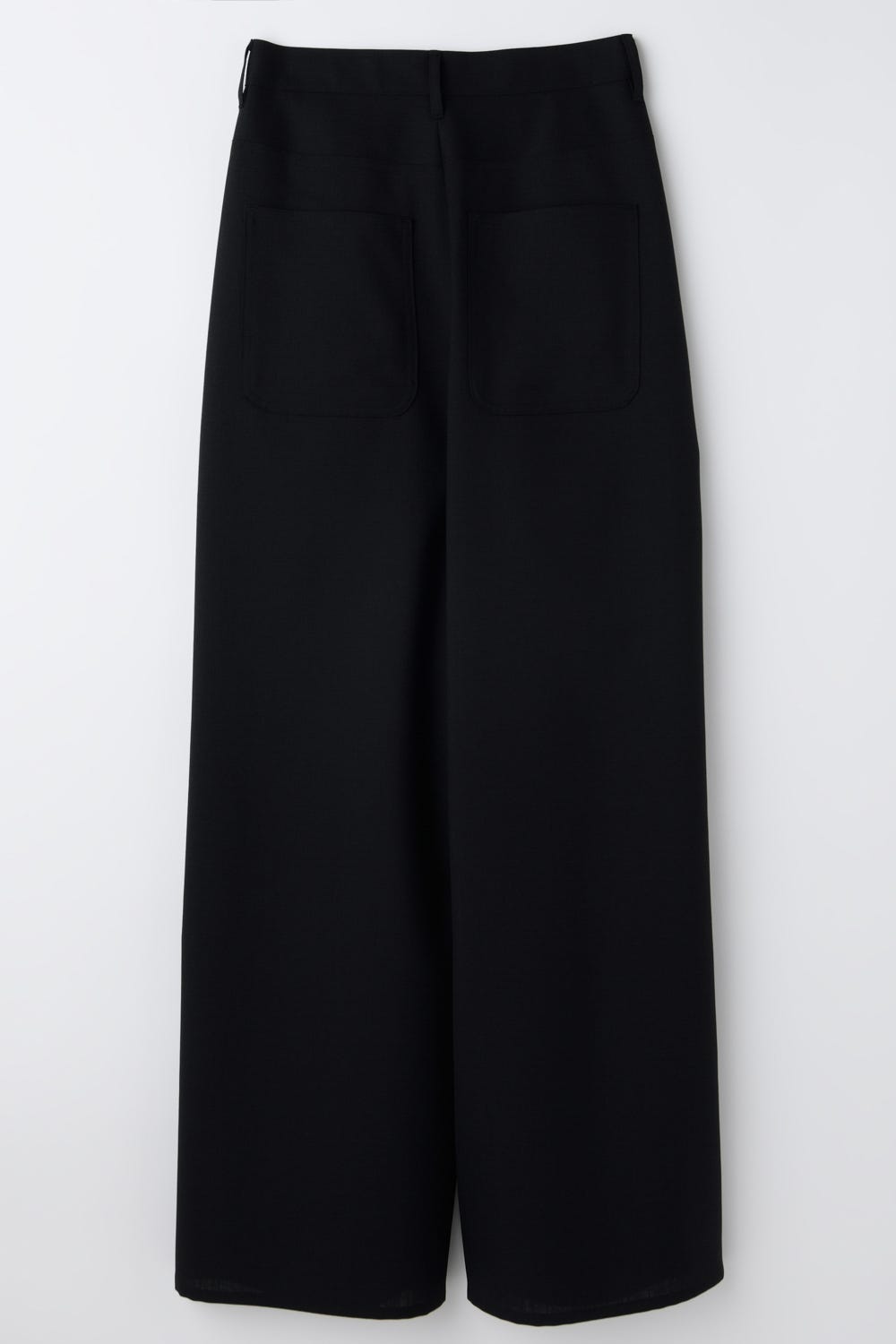 WIDE TROUSERS BLK 38