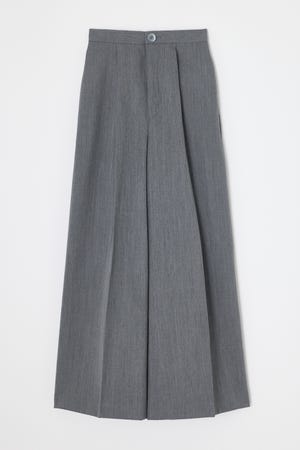 WIDE CENTER-PRESS TROUSERS