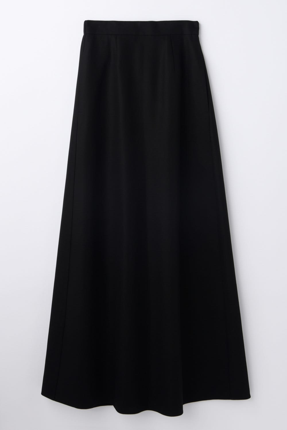 FLARE LONG-SKIRT BLK 36