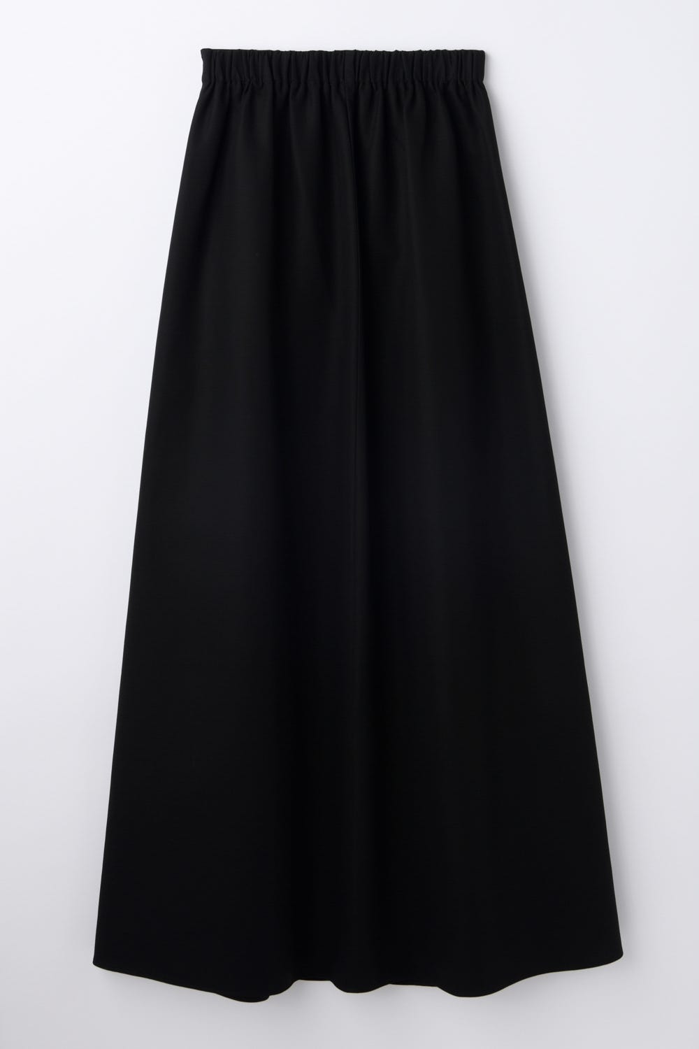 FLARE LONG-SKIRT BLK 36
