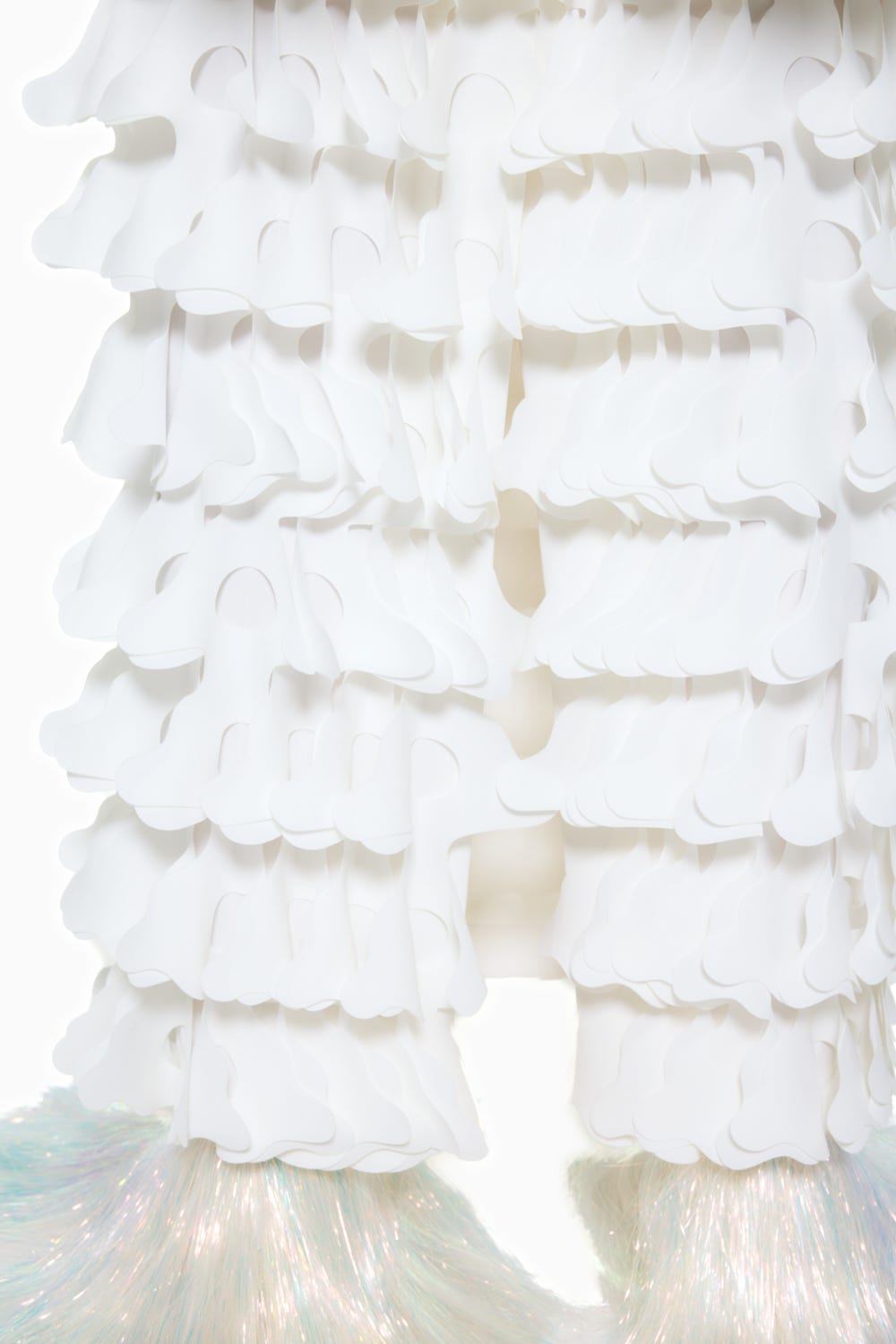 UFO-MOTIF SKIRT WHT 38