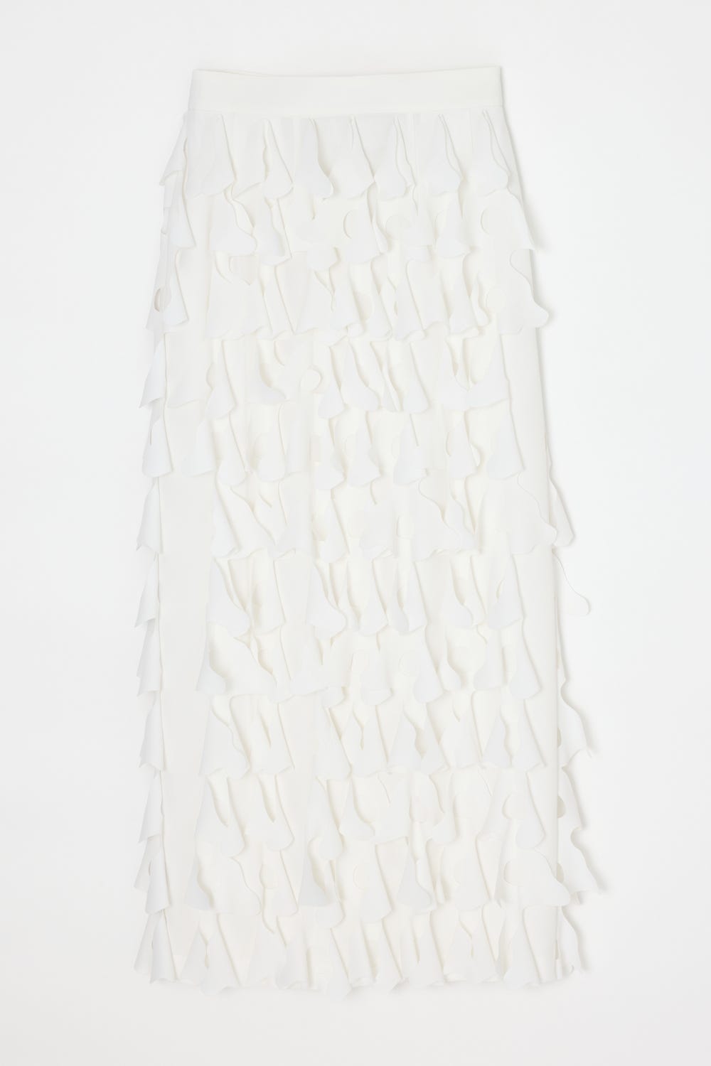 UFO-MOTIF SKIRT WHT 38