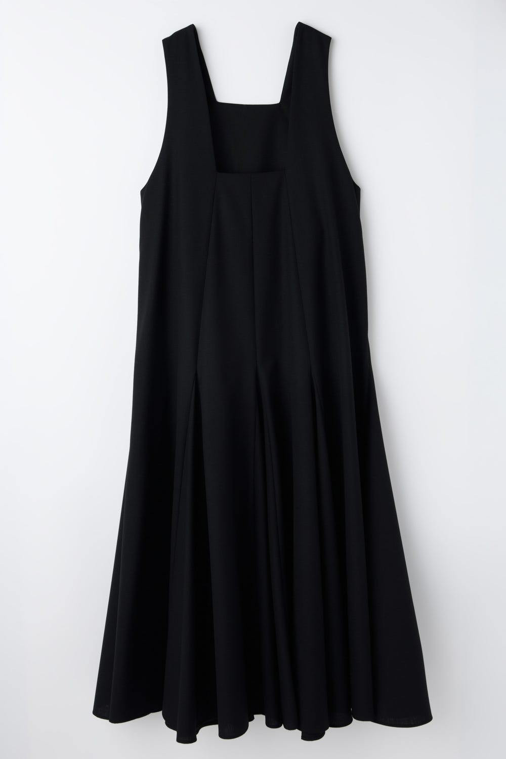 PANEL FLARE TANK-TOP DRESS BLK 38