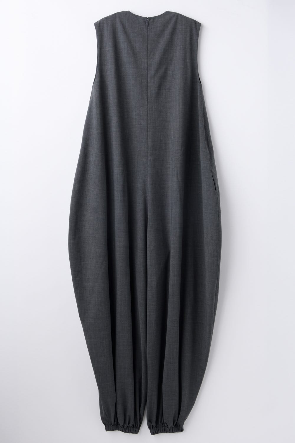 T/Wポプリン② V N/C バルーンオールインワン L/C.GRY 38