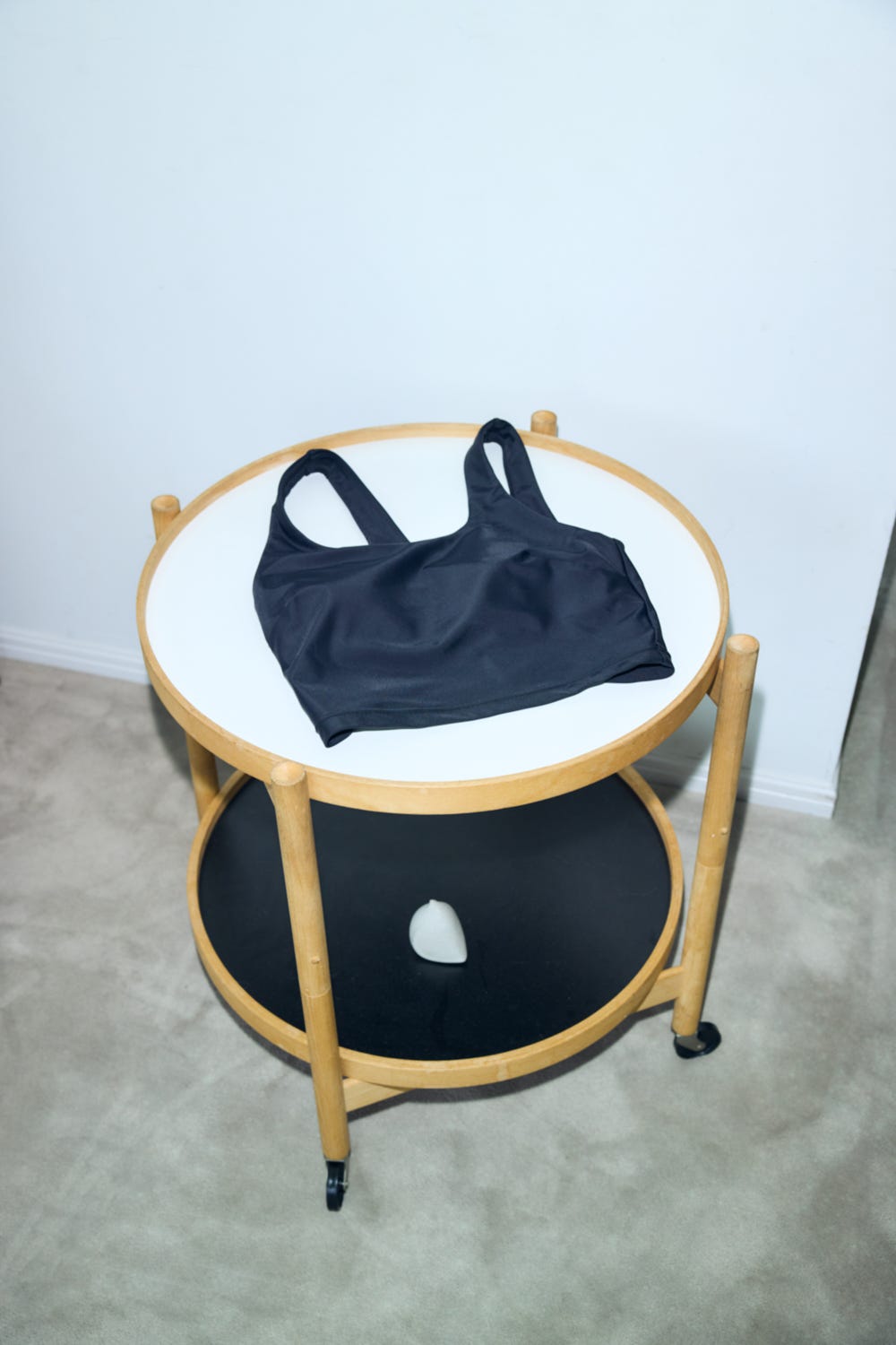 SWIM TANK-TOP D/GRY 36