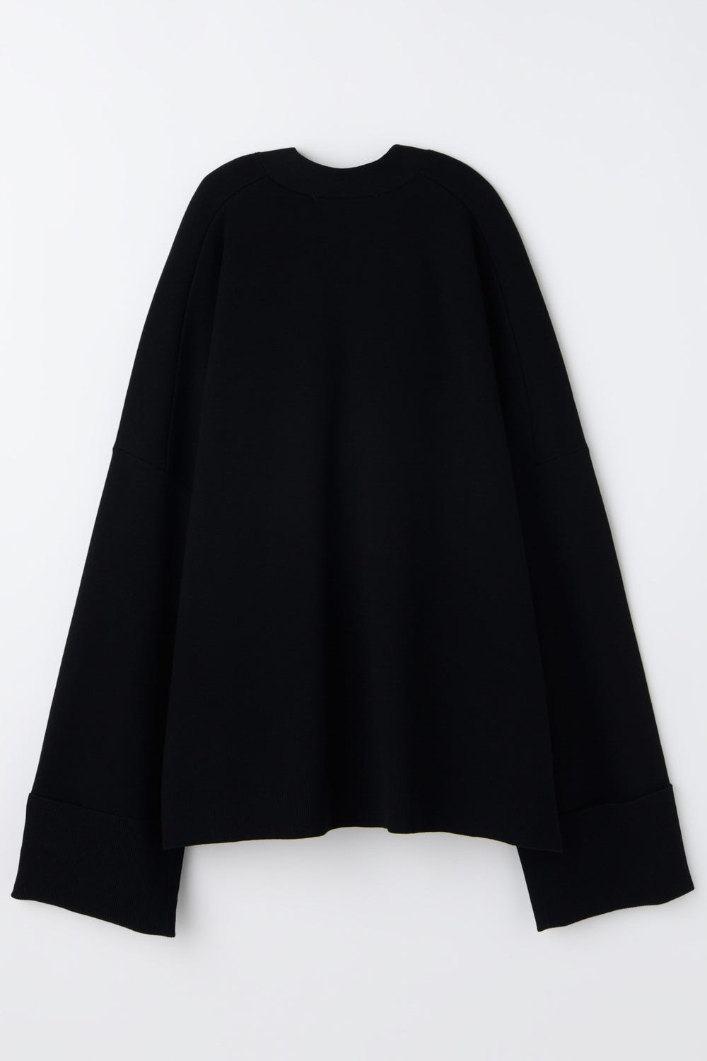 BOX WIDE-CARDIGAN BLK 38