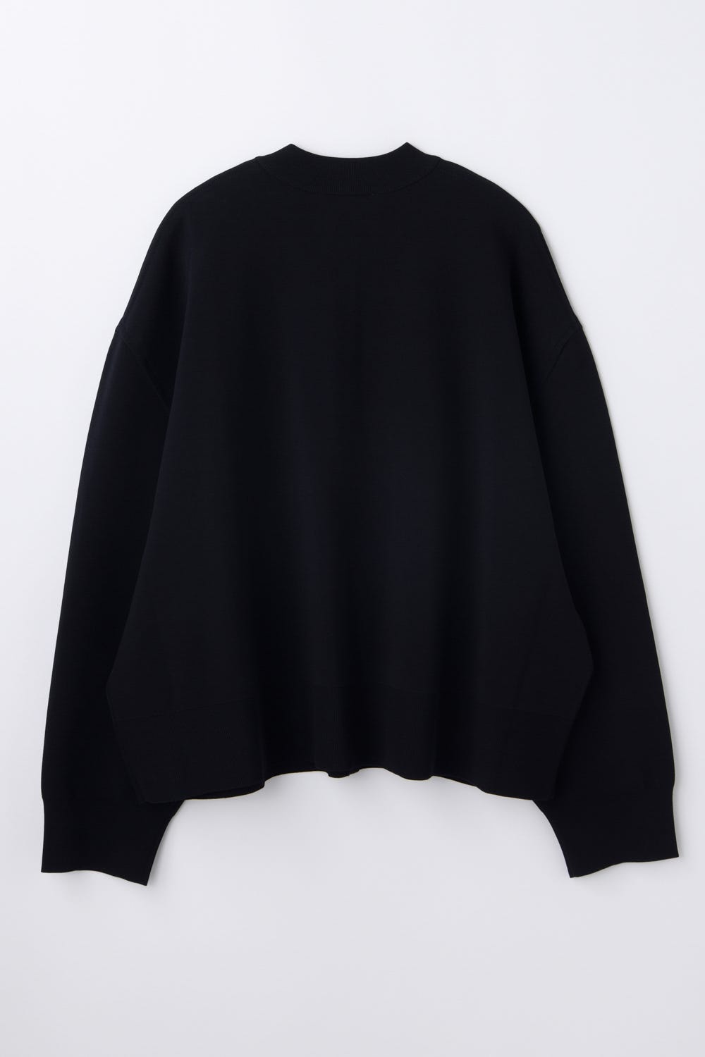 WIDE-ARM BOX-CARDIGAN D/NVY 38