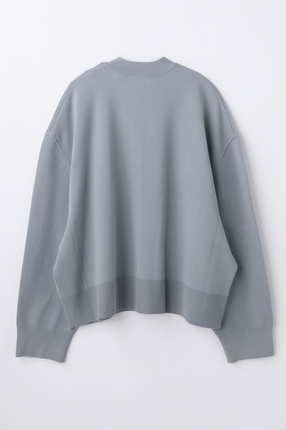 WIDE-ARM BOX-CARDIGAN L/GRY 38