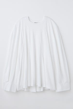 SOLID LONG-SLEEVE T-SHIRT｜38｜WHT｜CUT AND SEWN｜ENFÖLD OFFICIAL