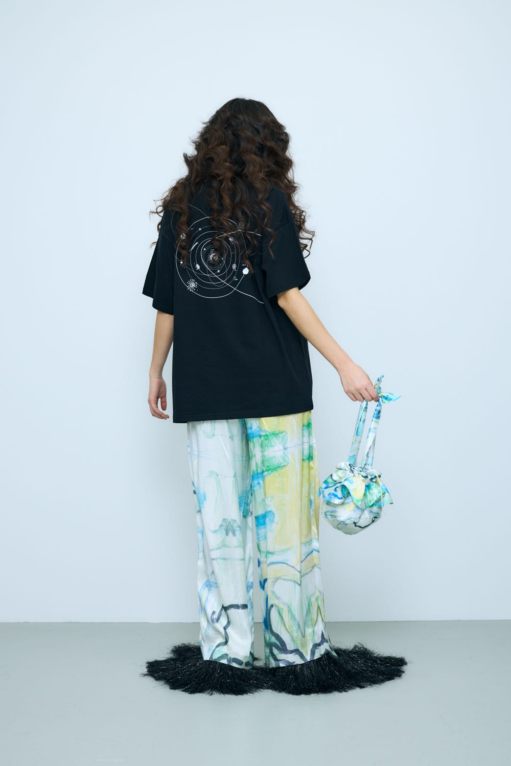 ECHO PLANET  T-SHIRT BLK 38