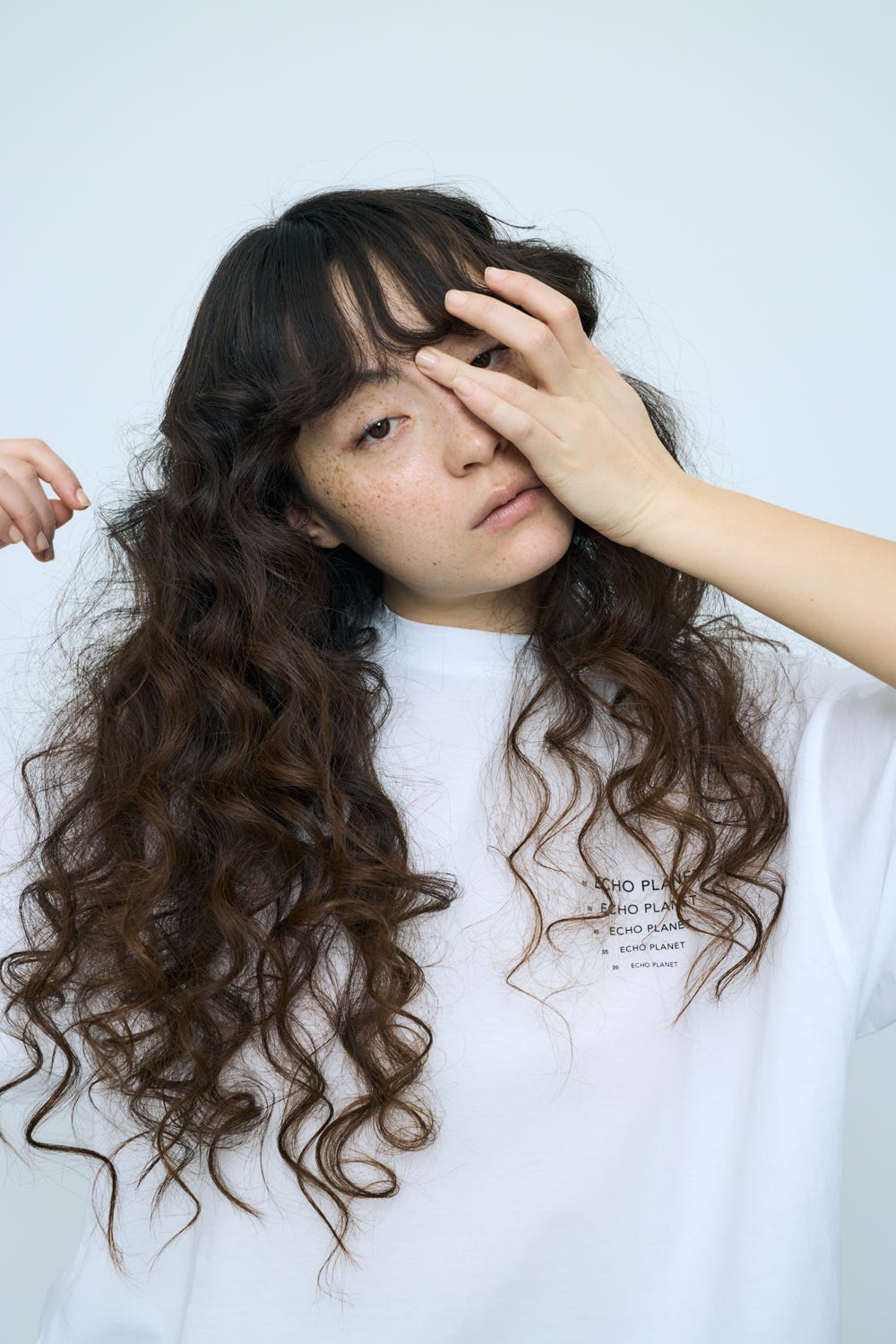 ECHO PLANET  T-SHIRT WHT 38