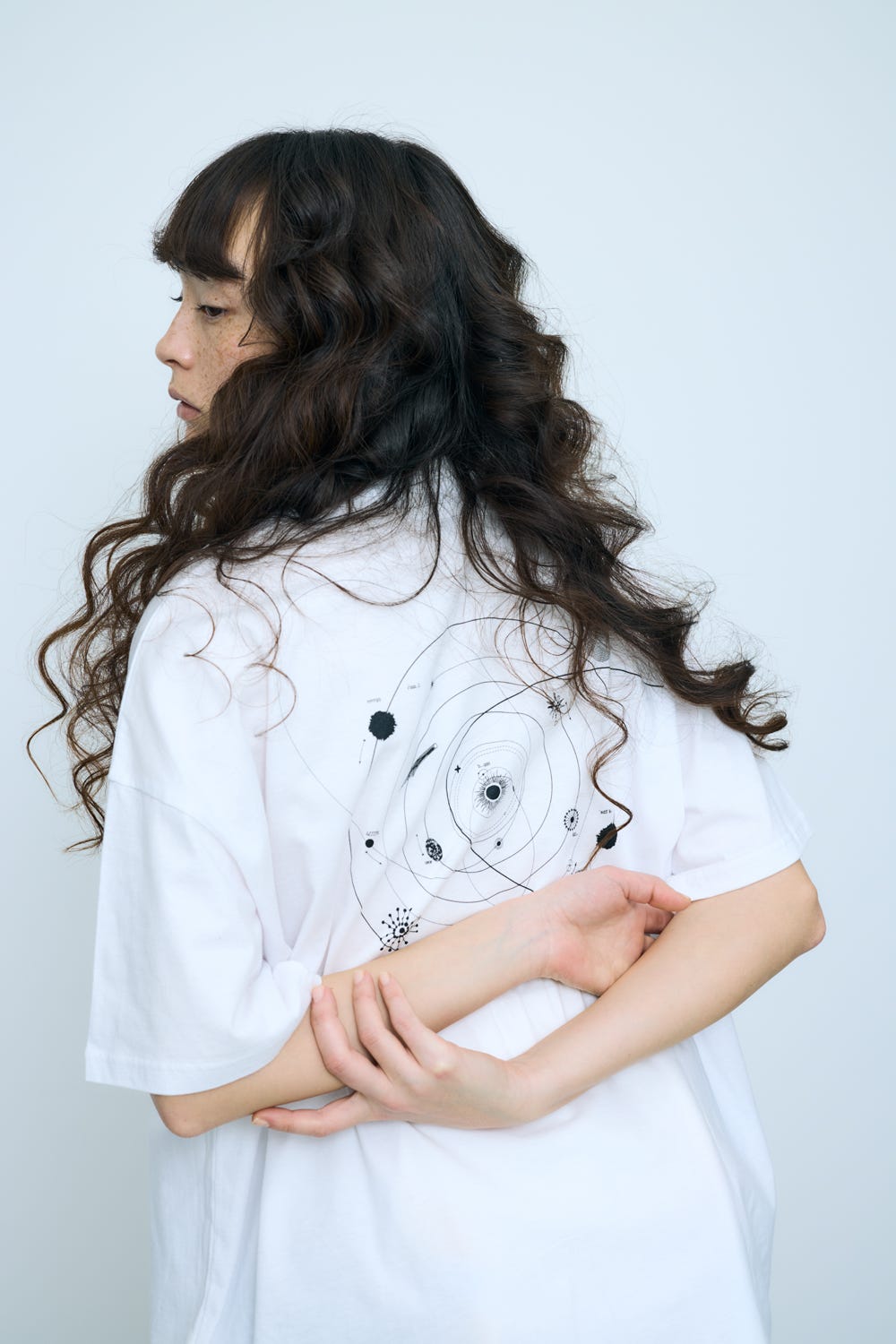 ECHO PLANET  T-SHIRT WHT 38