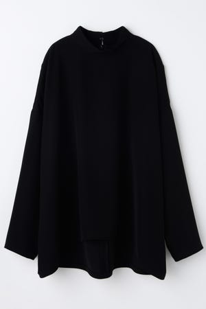 HIGH-NECK WIDE PULLOVER