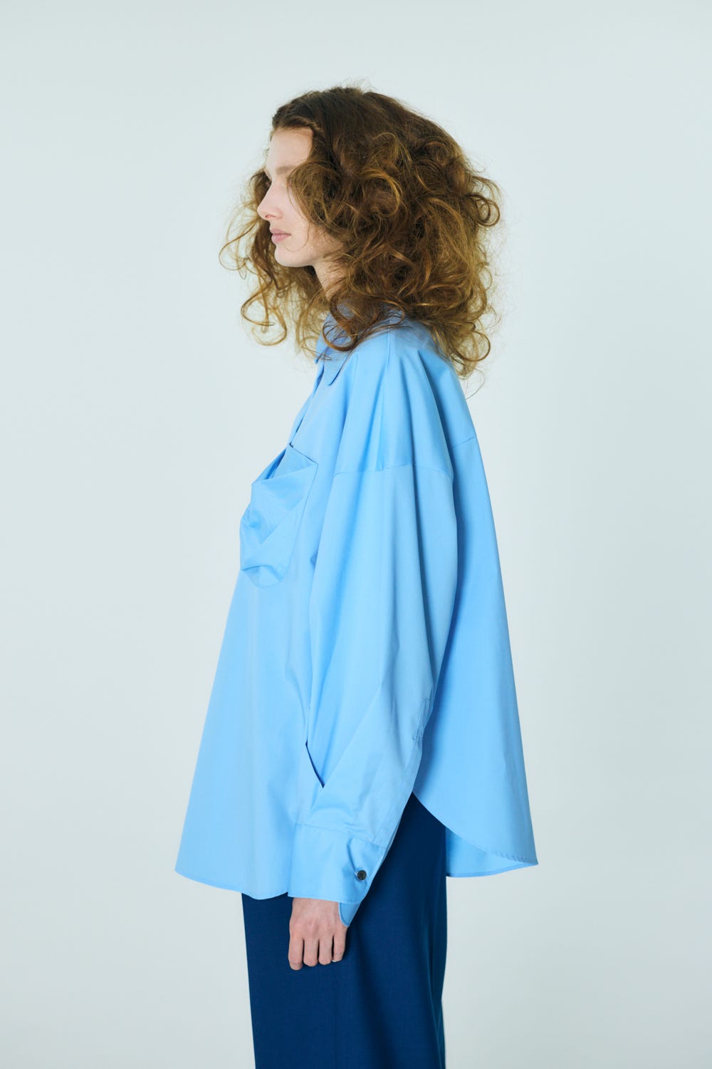 TULIP SHIRT L/BLU 38