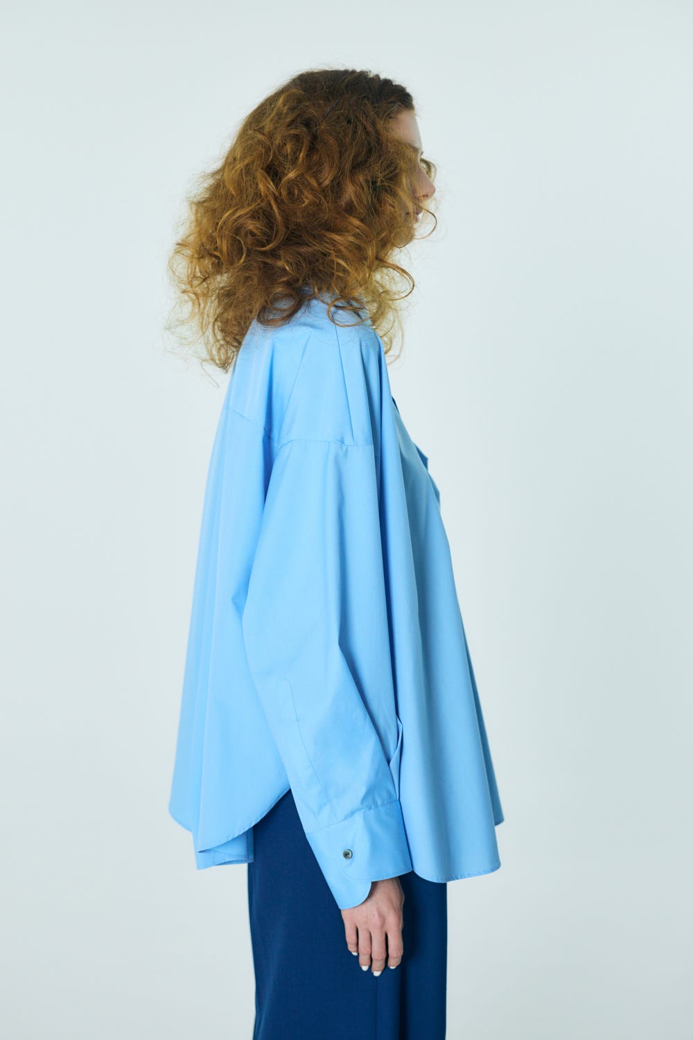 TULIP SHIRT L/BLU 38