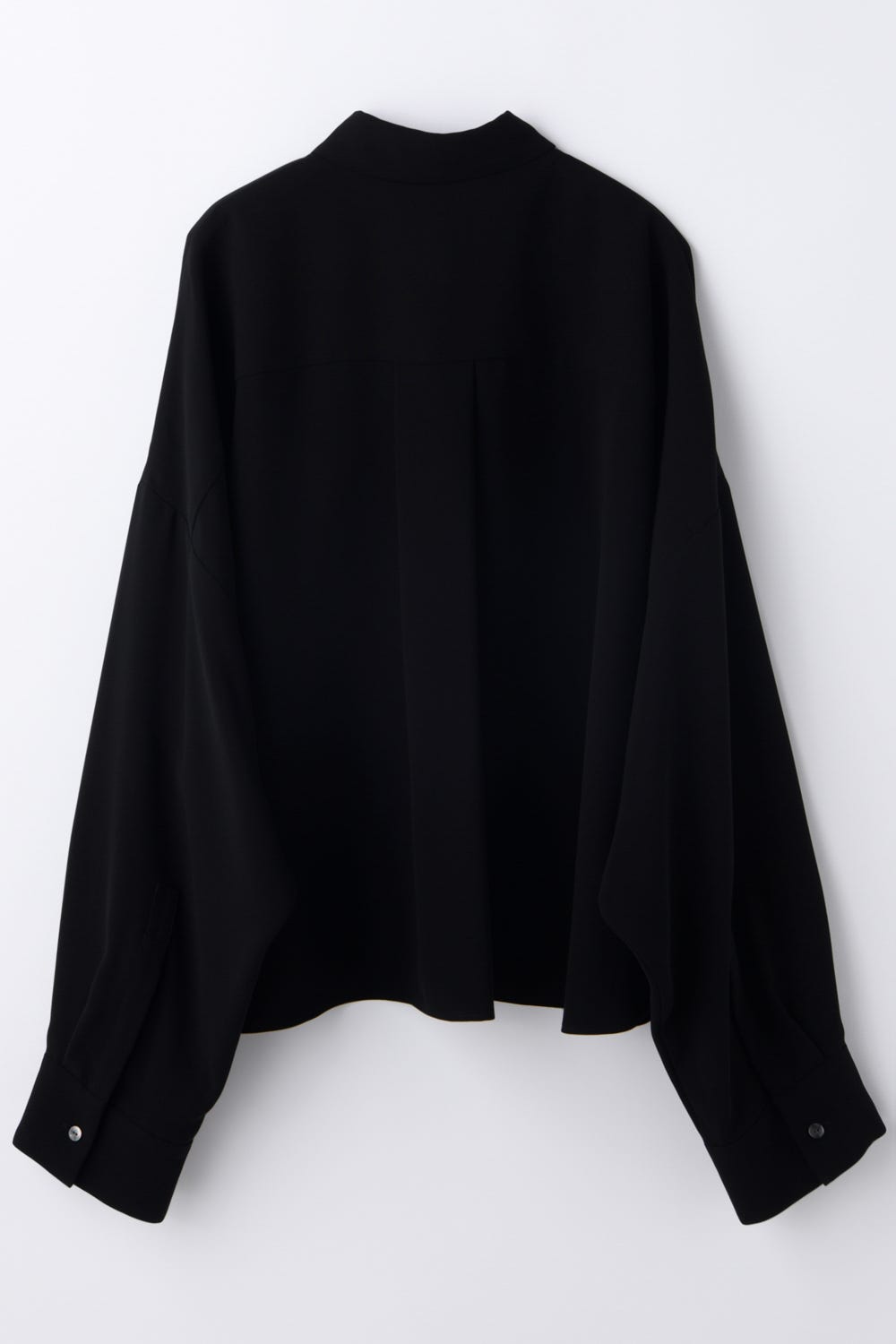 JUST-LENGTH SHIRT BLK 38