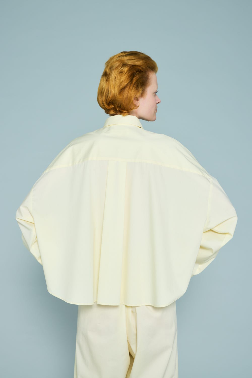 JUST-LENGTH SHIRT ECRU 38