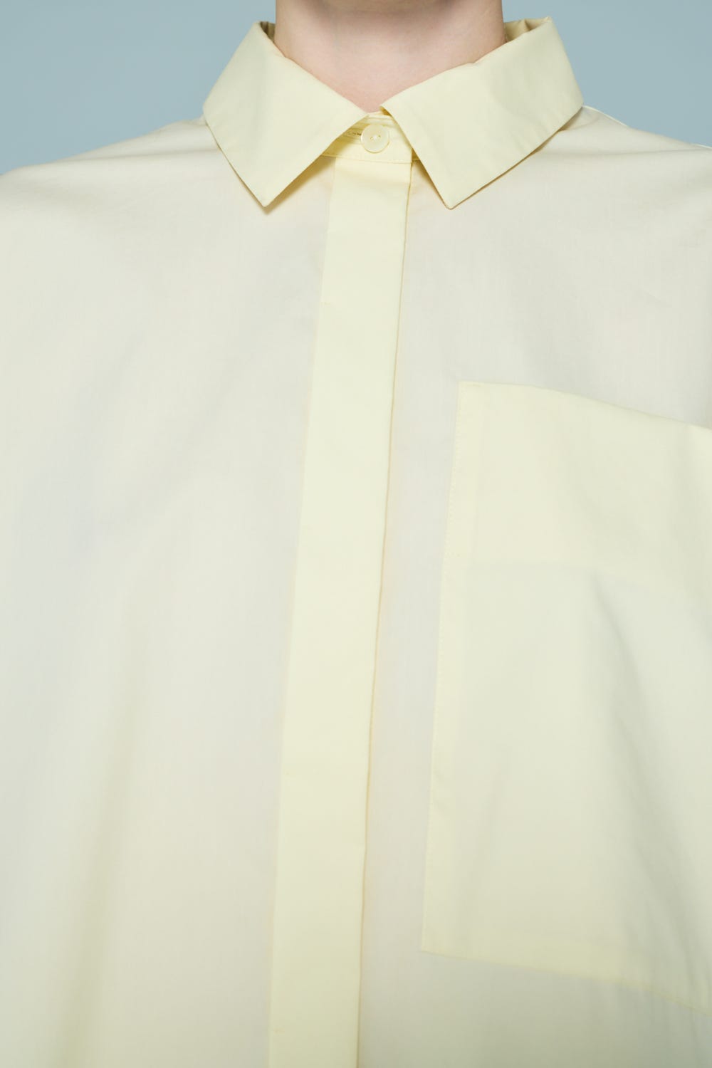 JUST-LENGTH SHIRT ECRU 38