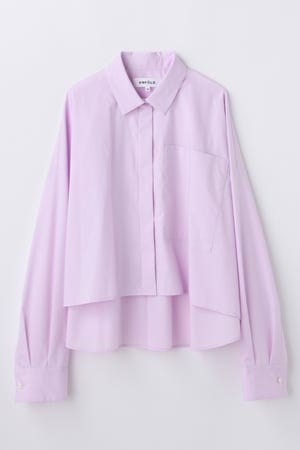 JUST-LENGTH SHIRT｜38｜L/PNK｜SHIRTS AND BLOUSES｜ENFÖLD OFFICIAL