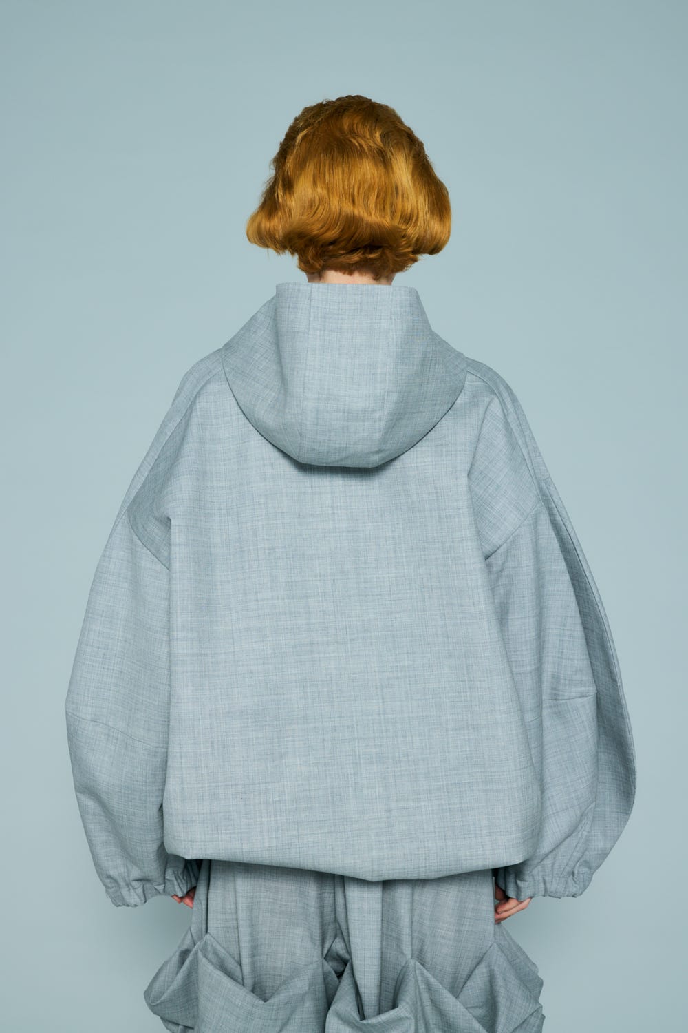 ANORAK HOODIE T.GRY 38