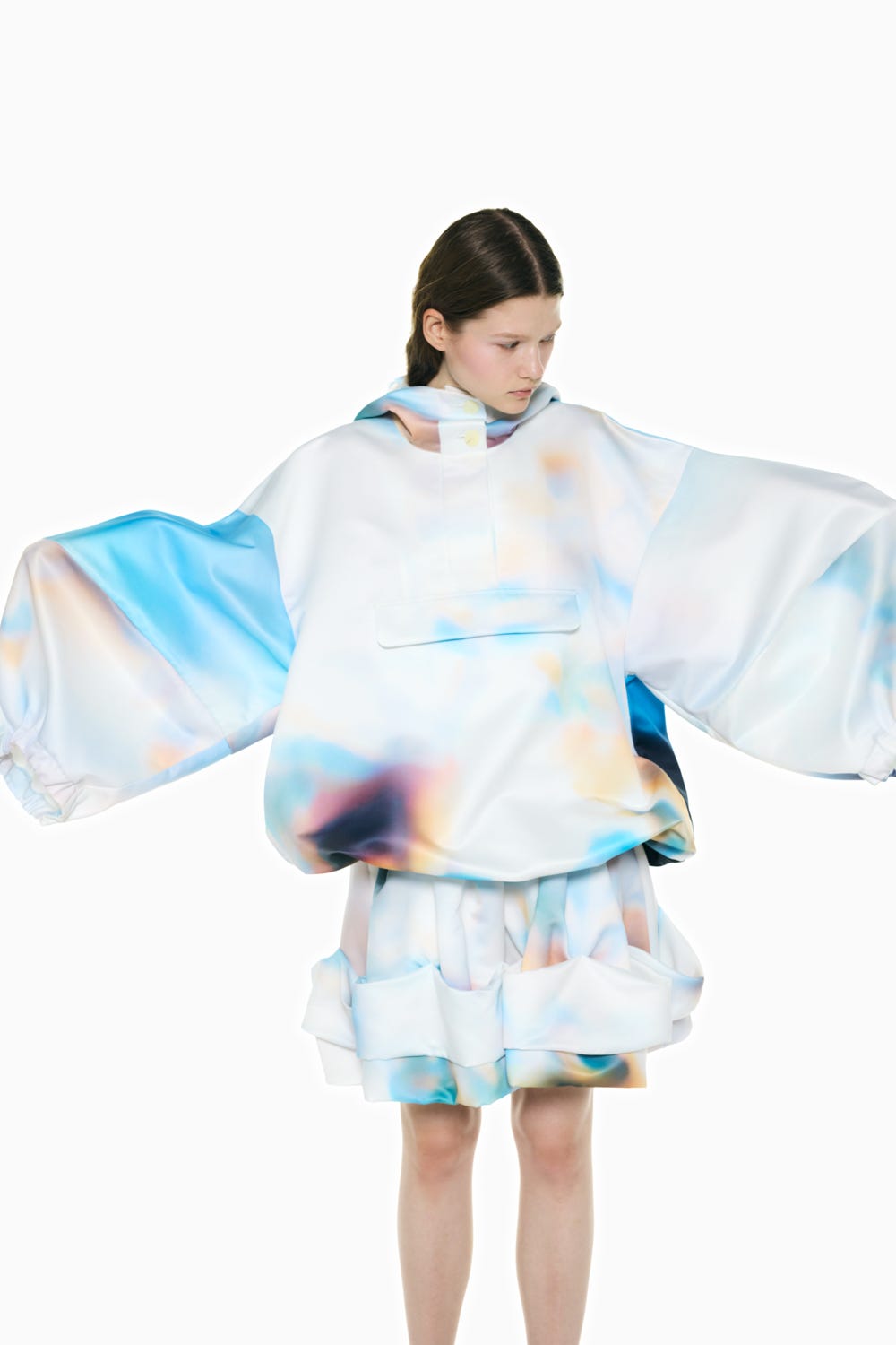 ANORAK HOODIE M/WHT 38