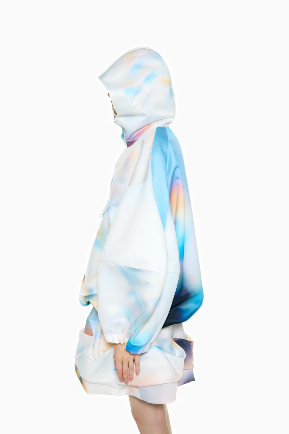 ANORAK HOODIE M/WHT 38