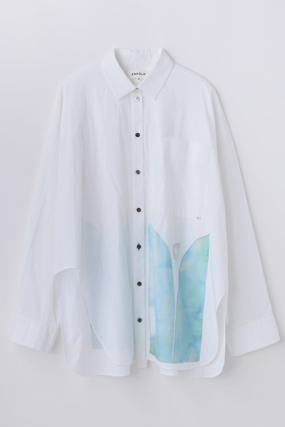TWO-WAY BASIC SHIRT WHT 38