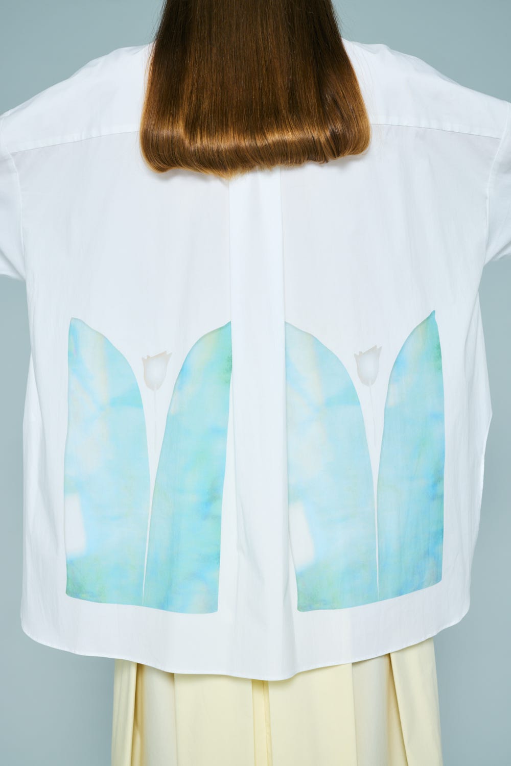 TWO-WAY BASIC SHIRT WHT 38