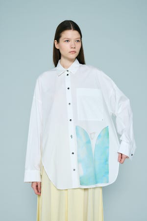 TWO-WAY BASIC SHIRT｜38｜WHT｜SHIRTS AND BLOUSES｜ENFÖLD OFFICIAL